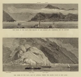 The Crisis in the East, Bay of Cattaro